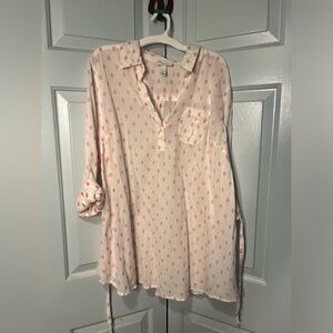 Liz Lange Maternity Shirt Size L